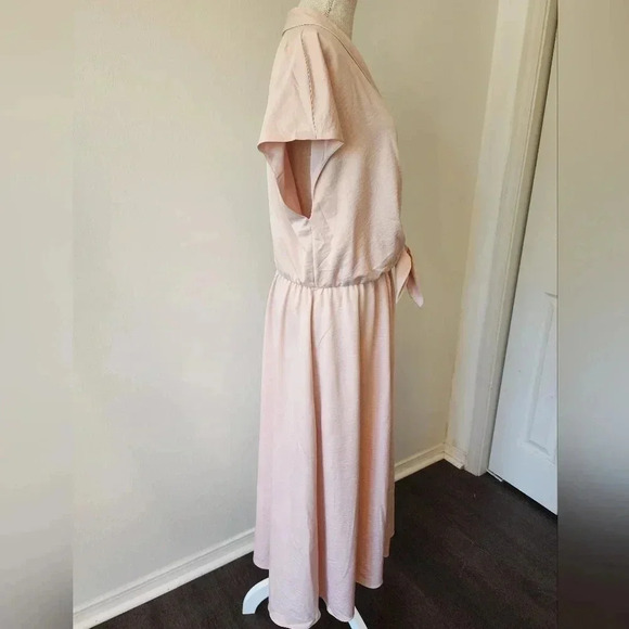 Gal Meets Glam Pink Midi Dress - Picture 13 of 15